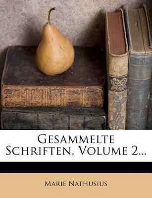 Book cover for Gesammelte Schriften, Volume 2...