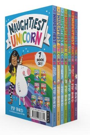 Cover of Naughtiest Unicorn x7 book set