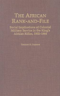 Book cover for African Rank & Files