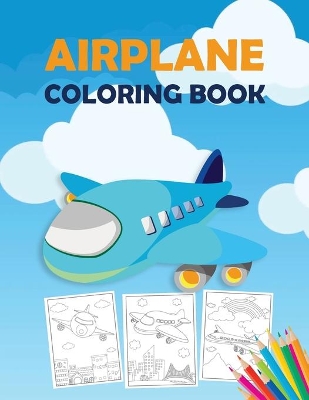 Book cover for Airplanes Coloring Book