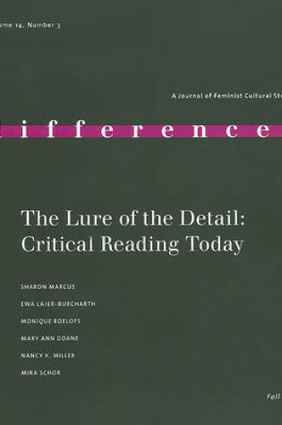 Cover of The Lure of the Detail