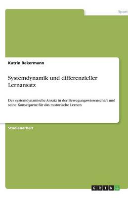 Book cover for Systemdynamik und differenzieller Lernansatz