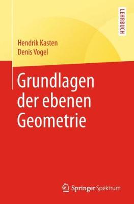 Book cover for Grundlagen Der Ebenen Geometrie