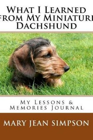 Cover of What I Learned from My Miniature Dachshund