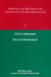 Book cover for Das Urchristentum