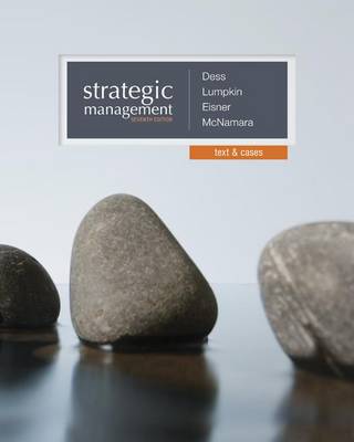 Book cover for Strategic Management: Text and Cases with Connect Access Card