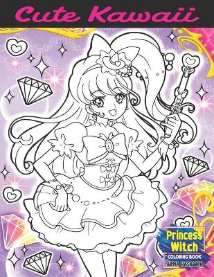 Book cover for Princess Witch Coloring Book