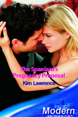 Cover of The Spaniard's Pregnancy Proposal