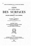 Book cover for Leçons sur la théorie générale des surfaces et les applications géométriques du calcul infinitésimal