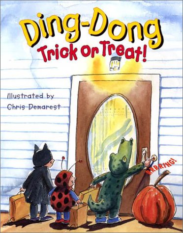 Book cover for Ding Dong, Trick or Treat!