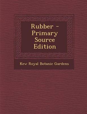 Book cover for Rubber