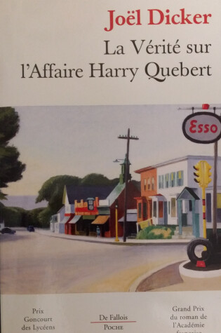 Cover of La verite sur l'affaire Harry Quebert