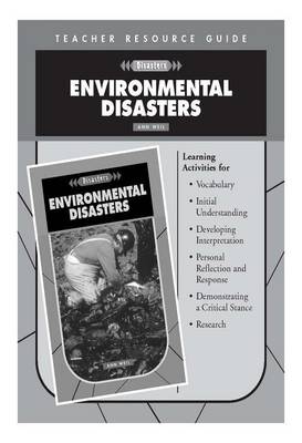 Book cover for Environmental Disasters Teacher Resource Guide
