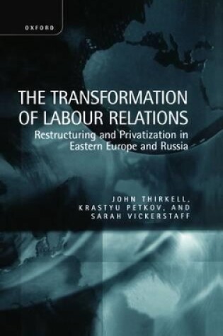 Cover of The Transformation of Labour Relations