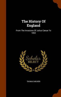 Book cover for The History of England