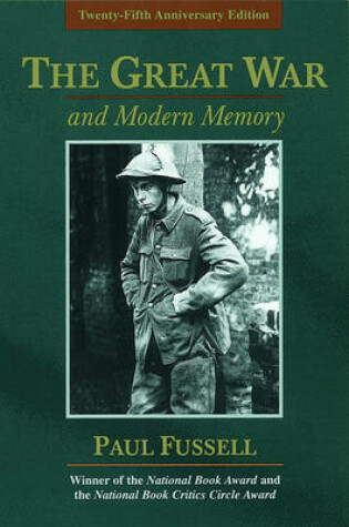 Cover of The Great War and Modern Memory