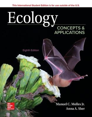 Book cover for ISE Ecology: Concepts and Applications