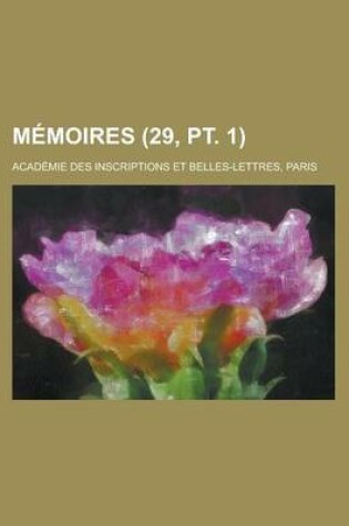 Cover of Memoires (29, PT. 1)