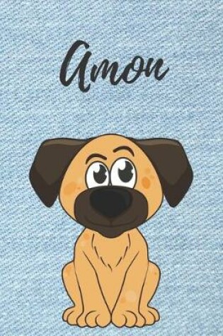 Cover of personalisiertes Notizbuch Hunde / Malbuch / Kritzelbuch / Tagebuch / Journal / DIN A5 / Geschenk Amon