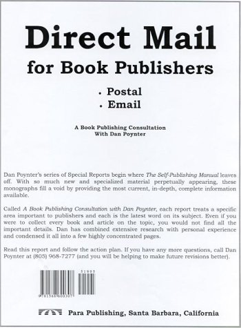 Cover of Direct Mail for Book Publishers