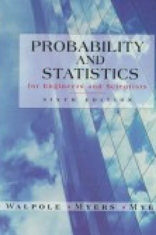 Cover of Probabilidad y Estadistica Para Ingenieros - 6b