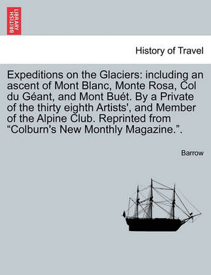 Book cover for Expeditions on the Glaciers