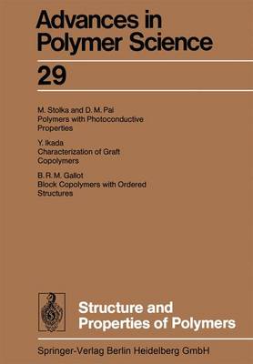 Book cover for Structure and Properties of Polymers