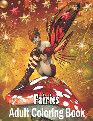 Book cover for Fairies Adult Coloring Book