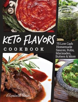 Book cover for Keto Flavors Cookbook