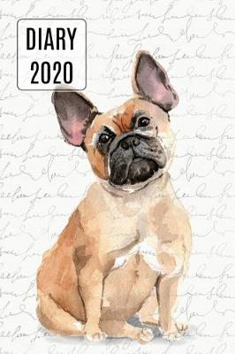 Cover of 2020 Daily Diary Planner, Cute French Bulldog