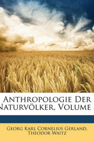 Cover of Anthropologie Der Naturvolker.