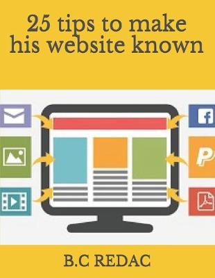 Book cover for 25 tips to make his website known
