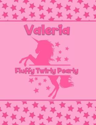 Book cover for Valeria Fluffy Twirly Pearly