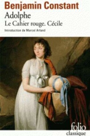 Cover of Adolphe. Le cahier rouge. Cecile