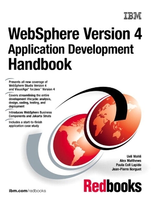 Book cover for WebSphere Version 4 Application Development Handbook