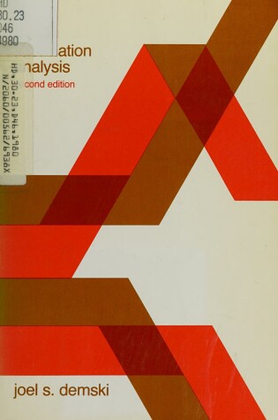 Cover of Information Analysis