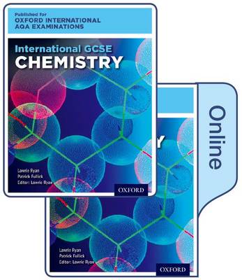 Book cover for International GCSE Chemistry for Oxford International AQA Examinations