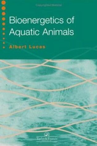 Cover of Bioenergetics Of Aquatic Animals