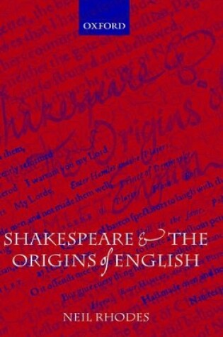 Cover of Shakespeare and the Origins of English