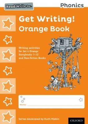 Book cover for Read Write Inc. Phonics: Get Writing! Orange Book Pack of 10