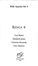 Book cover for Renga+