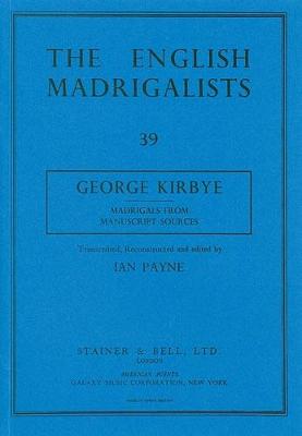 Book cover for English Madrigalists