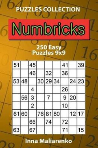 Cover of Numbricks - 250 Easy Puzzles 9x9