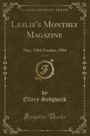 Cover of Leslie's Monthly Magazine, Vol. 58