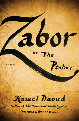 Book cover for Zabor, or The Psalms