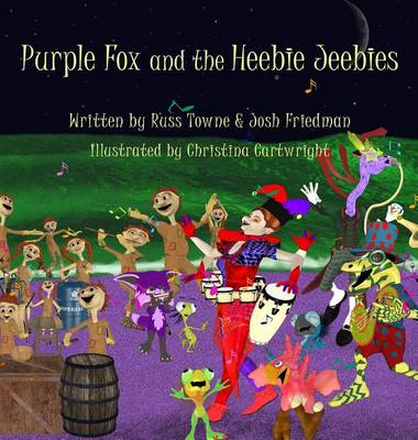 Book cover for Purple Fox and the Heebie Jeebies