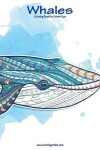 Book cover for Whales Coloring Book for Grown-Ups 1