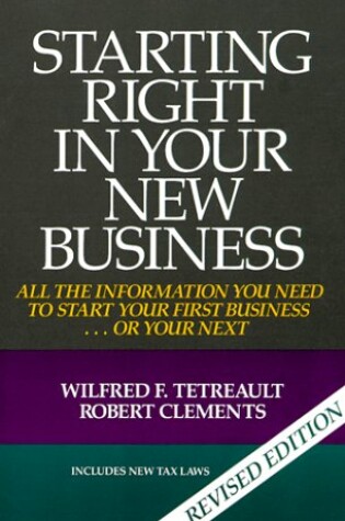 Cover of Starting Right in Your New Business