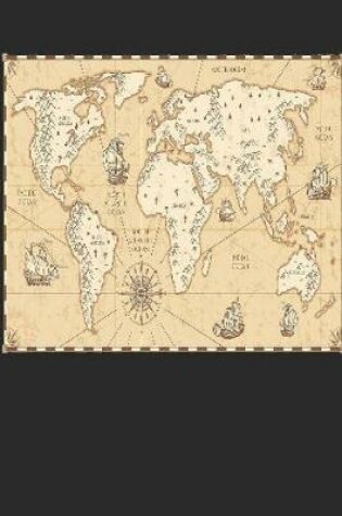 Cover of Retro World Map Journal
