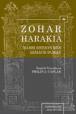 Book cover for Zohar Harakia